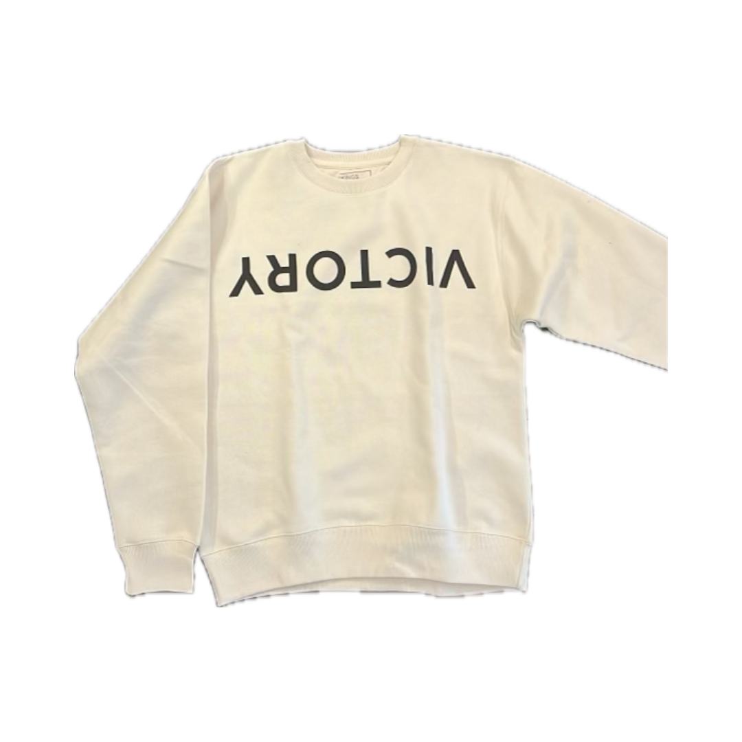 Victory Nude Crew Neck Sweatshirt