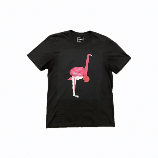 Flamingo Black T-Shirt