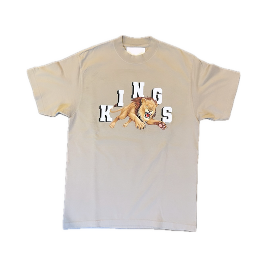 Kings / Lion T-Shirt Oatmeal